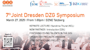 zur Veranstaltung 7th Joint Dresden DZG Symposium